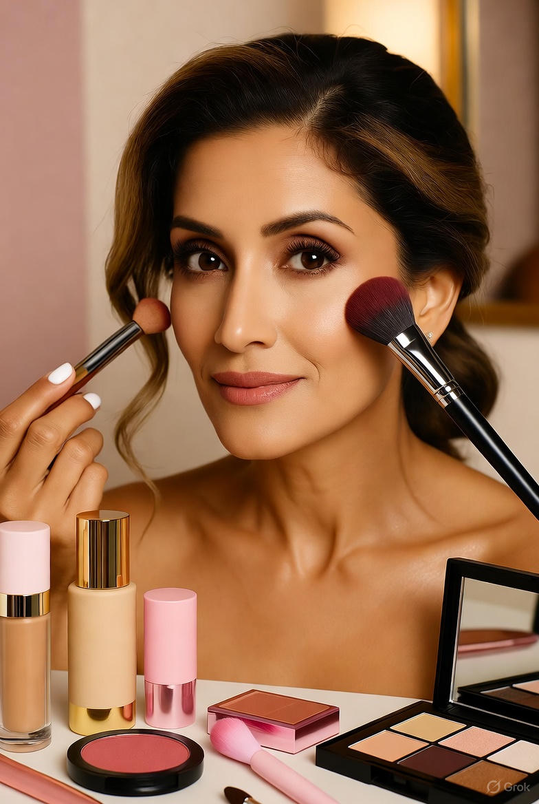 Contour over 40 without losing volume! Easy step-by-step tutorial for mature skin